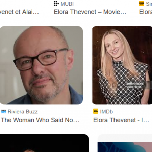 Alain Berliner, Elora Thevenet